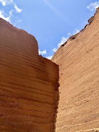 Scenic view of desert against sky