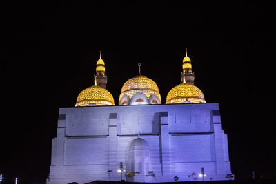 Low angle view of church