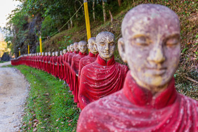 Statue of buddha in temple