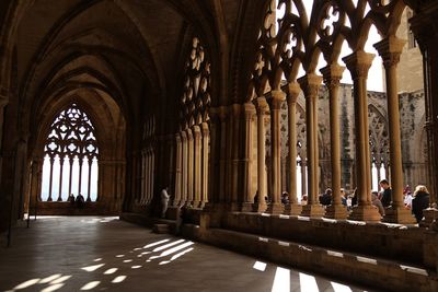 Corridor of historic building