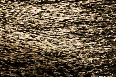 Full frame shot of rippled water