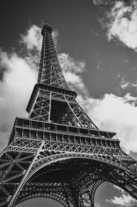 Eiffel tower, noir et blanc