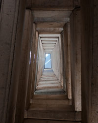 View of steps in corridor