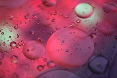 Full frame shot of bubbles