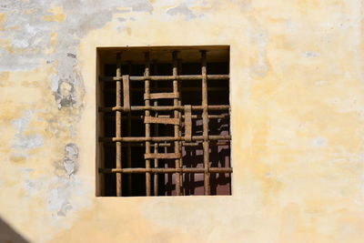 Close-up of window