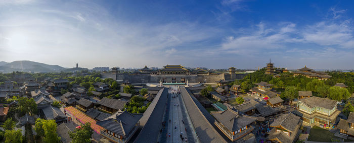 Xiangyang city tang cheng scenery in china