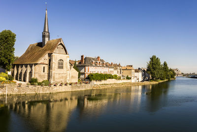 Buildings at waterfront