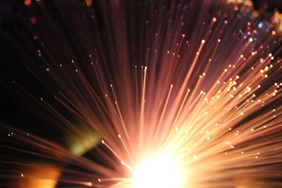 Full frame shot of illuminated fireworks at night