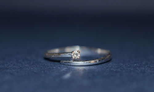 Close-up of wedding rings