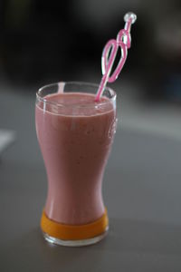 Close-up of drink in glass