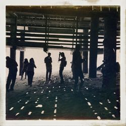 People in shopping mall