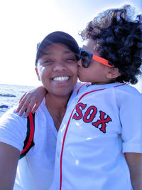 Portrait of smiling boy