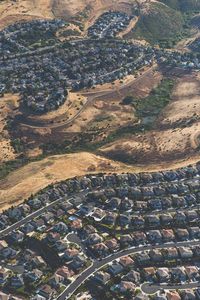 High angle view of landscape