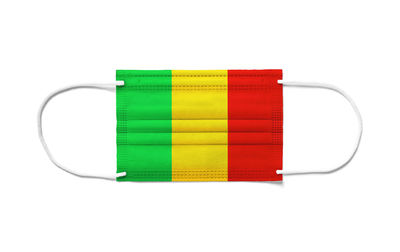 Close-up of computer keyboard against white background