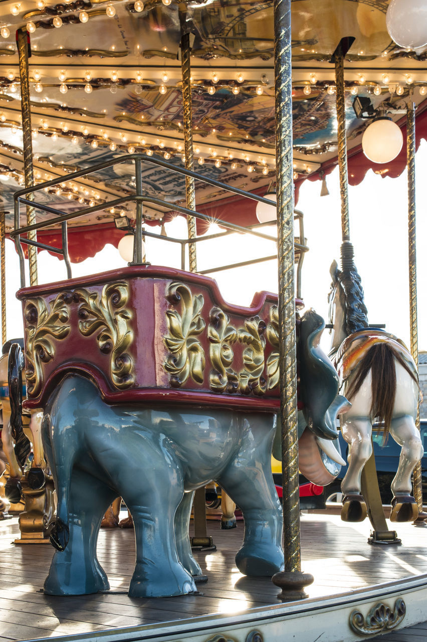 VIEW OF AMUSEMENT PARK RIDE