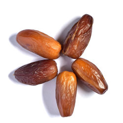 High angle view of oranges against white background