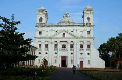 Facade of building