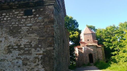 Historic building against clear sky