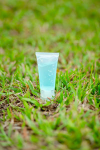 Close-up of drink on table