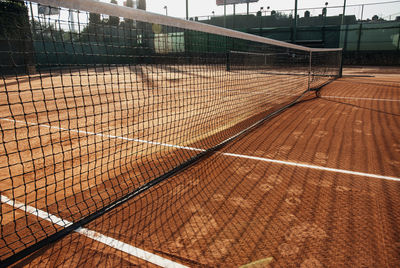 View of basketball court