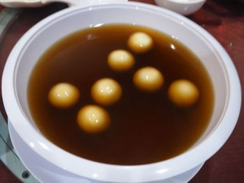 Close-up of food in bowl