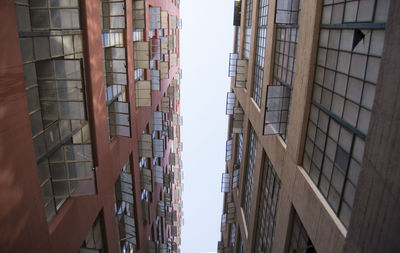 Low angle view of modern building