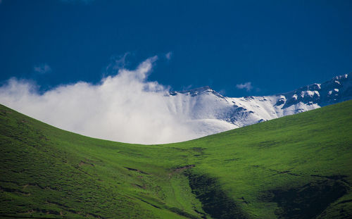 Panoramic view of landscape against sky