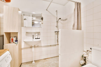 Interior of bathroom