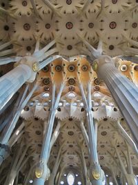 Low angle view of ceiling