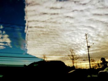 View of sky at sunset