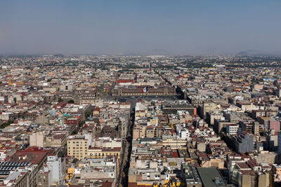 Aerial view of cityscape