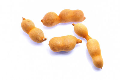 High angle view of cake