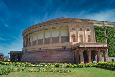 Replica of parliament building of india in bhuj district, gujarat.