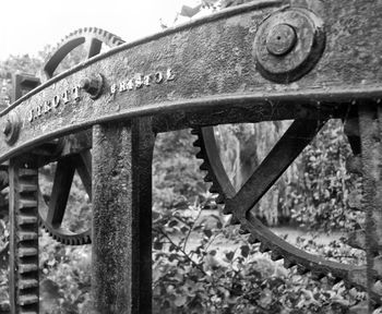 Close-up of rusty metal