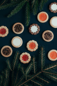 Close-up of cupcakes