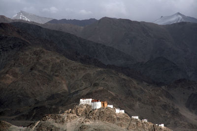 View of mountain range