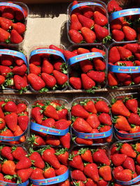 Full frame shot of market stall