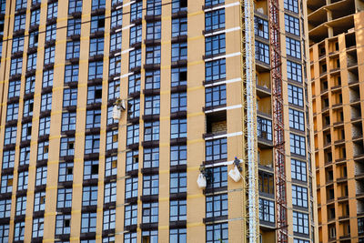 Low angle view of modern building