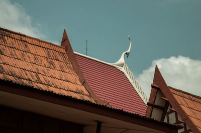 Low angle view of building against sky