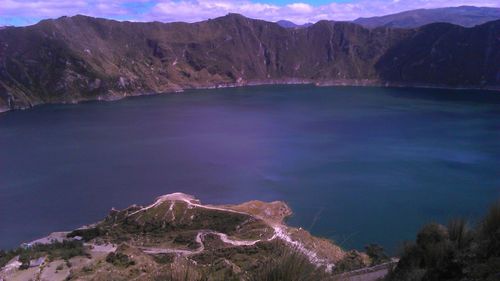 Panoramic view of a mountain