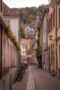 Street amidst buildings in city