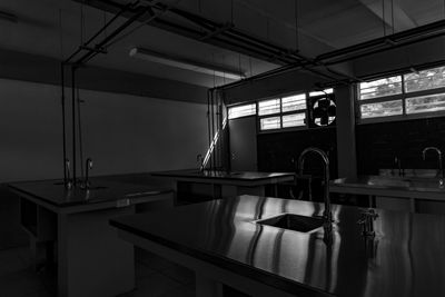 Interior of laboratory 