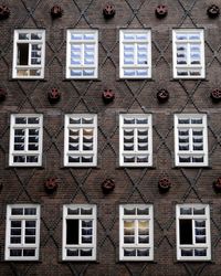 Full frame shot of window
