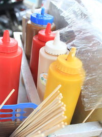 Close-up of drink on table