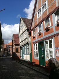 Street amidst buildings in city