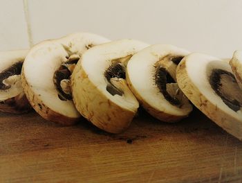 Close-up of fruit on table