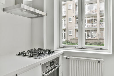 Modern office building at home