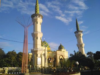 Low angle view of cathedral against sky