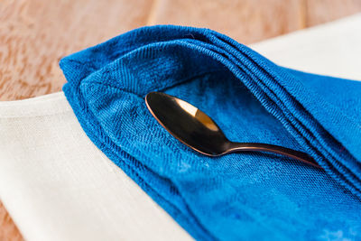 High angle view of sunglasses on table