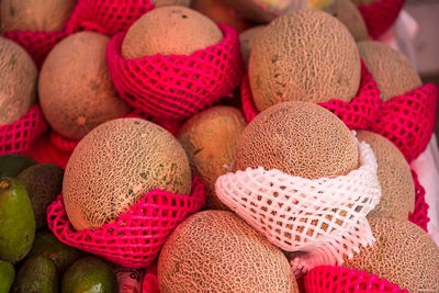 Close-up high angle view of fruits